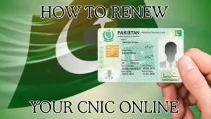 renew your cnic online