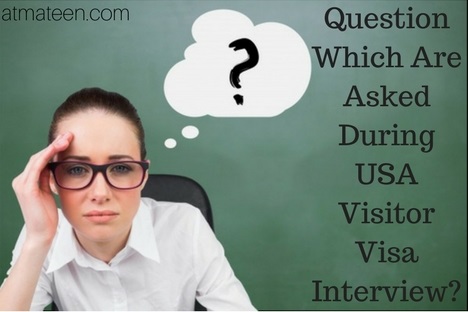 USA Visitor Visa Interview