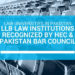 Law Universities in Pakistan