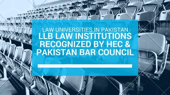 Law Universities in Pakistan